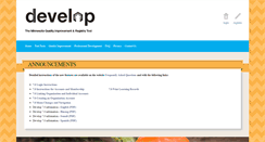Desktop Screenshot of developtoolmn.org